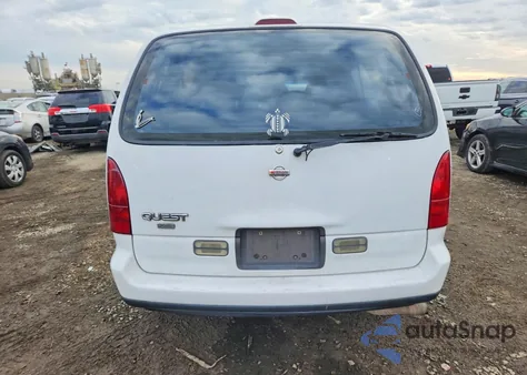 1995 Nissan Quest Xe z USA, uszkodzony, nr VIN 4N2DN11W4SD863534